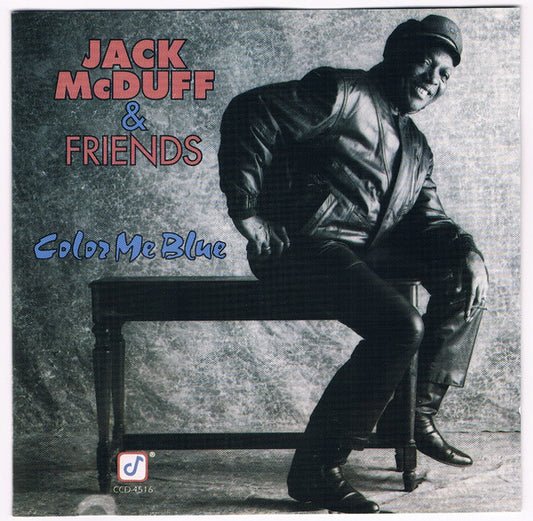 CD Jack McDuff & Friends ‎– Color Me Blue - USADO