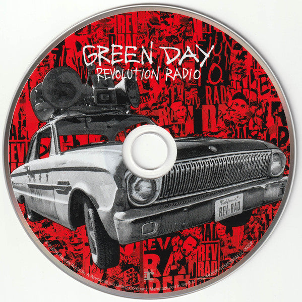 CD Green Day ‎– Revolution Radio Digipack - USADO