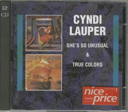 CD Cyndi Lauper – She's So Unusual / True Colors 2X CDS - USADO