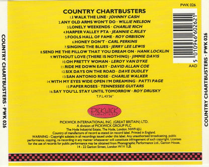 CD Various – Country Chartbusters - USADO