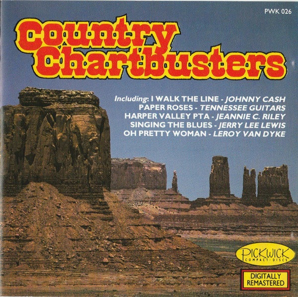 CD Various – Country Chartbusters - USADO