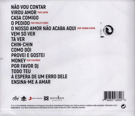 CD Anselmo Ralph – Amor É Cego - NOVO