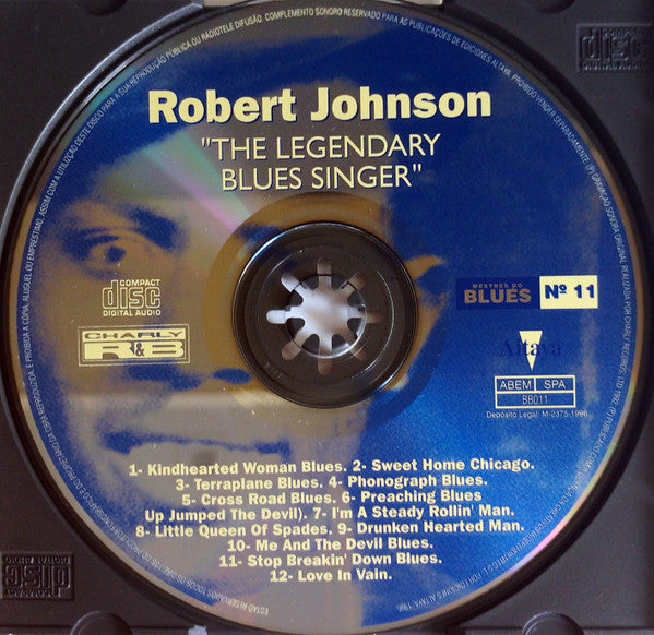 CD Robert Johnson The Legendary Blues Singer - USADO