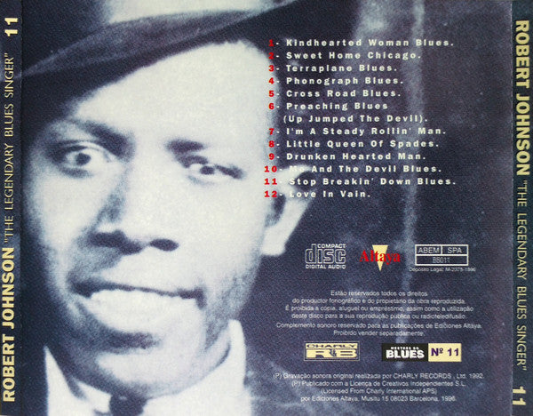 CD Robert Johnson The Legendary Blues Singer - USADO