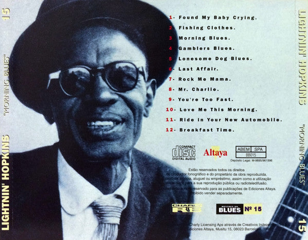 CD Lightnin' Hopkins – Morning Blues - USADO
