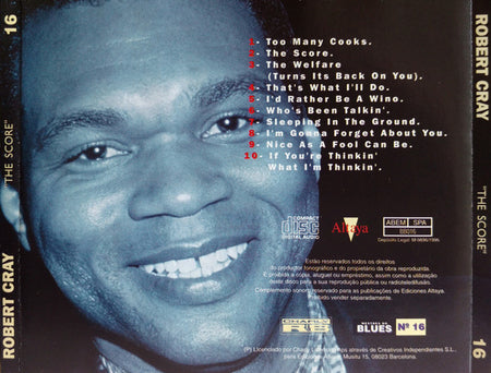 CD Robert Cray – The Score - USADO