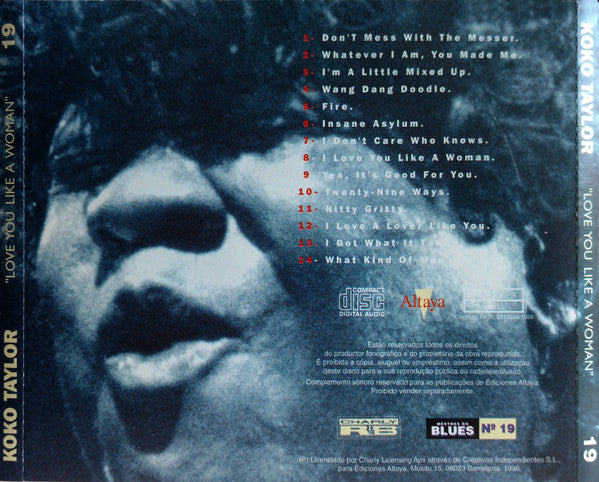 CD Koko Taylor – Love You Like A Woman - USADO