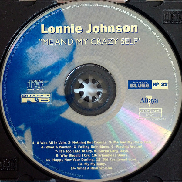 CD Lonnie Johnson ‎– Me And My Crazy Self - USADO