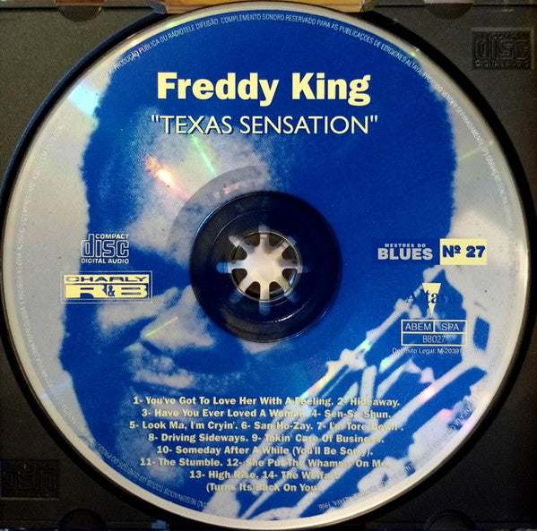 CD Freddy King* ‎– Texas Sensation - USADO