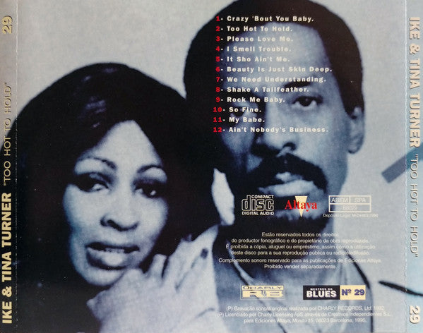 CD Ike & Tina Turner ‎– Too Hot To Hold - USADO