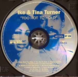 CD Ike & Tina Turner ‎– Too Hot To Hold - USADO