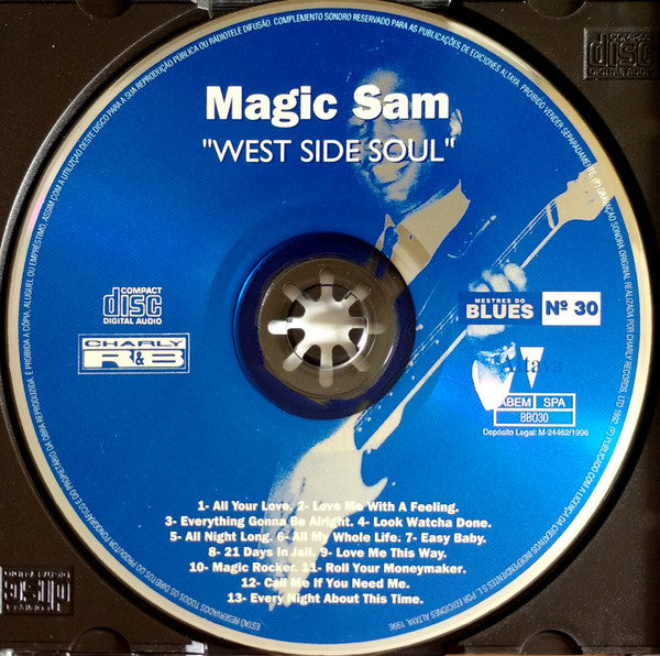 CD Magic Sam ‎– West Side Soul - USADO