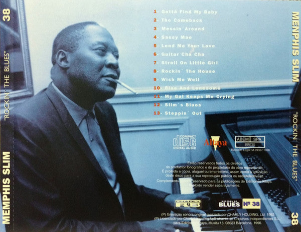 CD Memphis Slim ‎– Rockin' The Blues - USADO