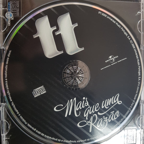 CD T.T. – Mais Que Uma Razão - USADO