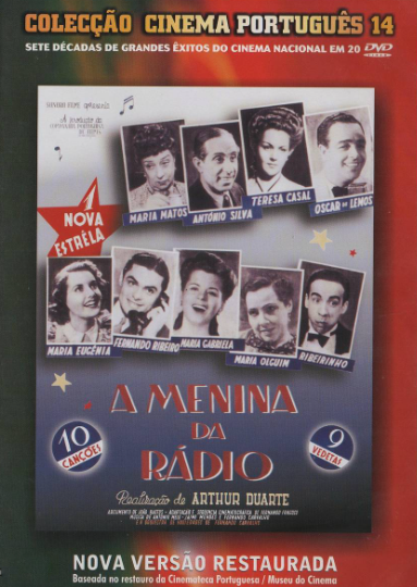 DVD COLEÇÃO CINEMA PORTUGUÊS A MENINA DA RÁDIO - Nº 14 - USADO