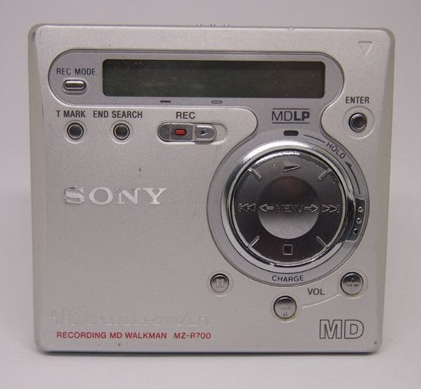 LEITOR/GRAVADOR MINIDISC SONY MZ-R700 - USADO Grade B