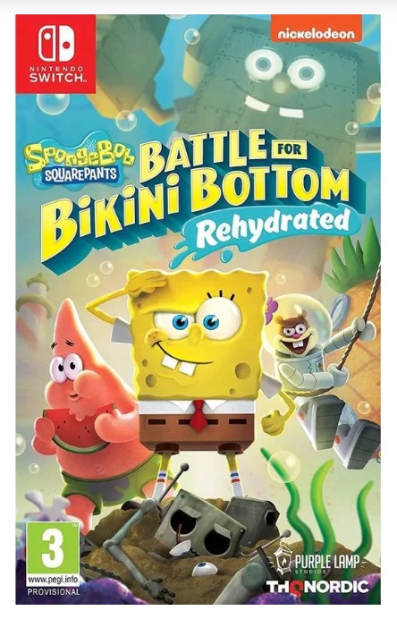 Switch SpongeBob Squarepants: Battle For Bikini Bottom Rehydrated - USADO