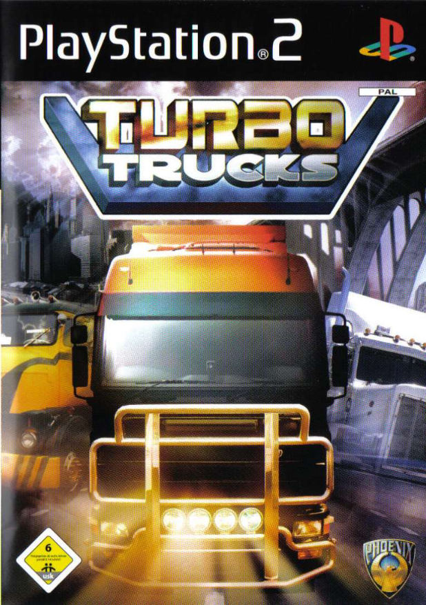 PS2 TURBO TRUCKS - USADO