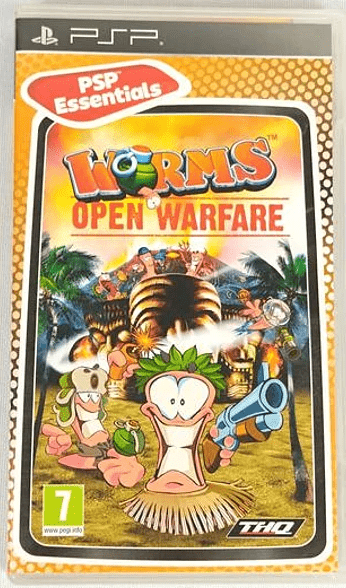 PSP WORMS OPEN WARFARE ESSENTIALS - USADO