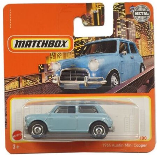 MatchBox 1964 Mini Cooper Blue 2021