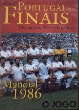 DVD Coleção Portugal nas Finais 1986 - USADO