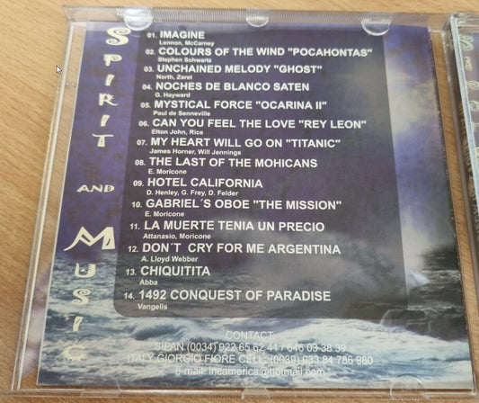 CD Sipan ‎– Spirit And Music - USADO