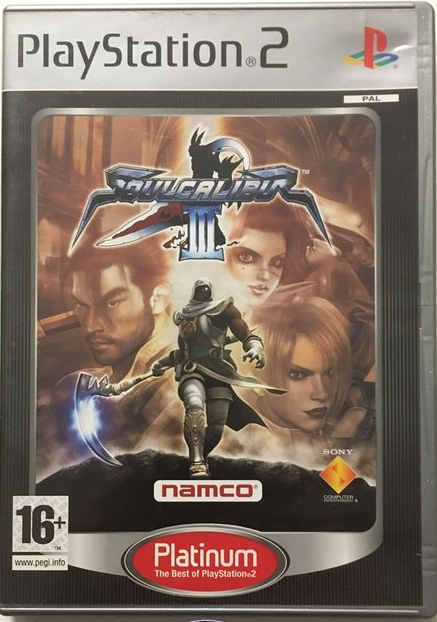 PS2 SOUL CALIBUR III 3 PLATINUM - USADO