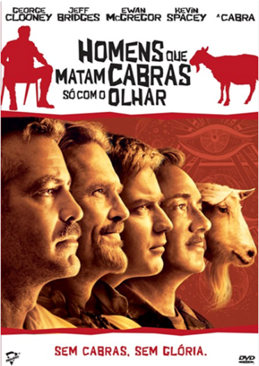 DVD Homens que matam cabras só com o olhar - USADO