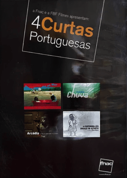 DVD 4 Curtas Portuguesas - USADO
