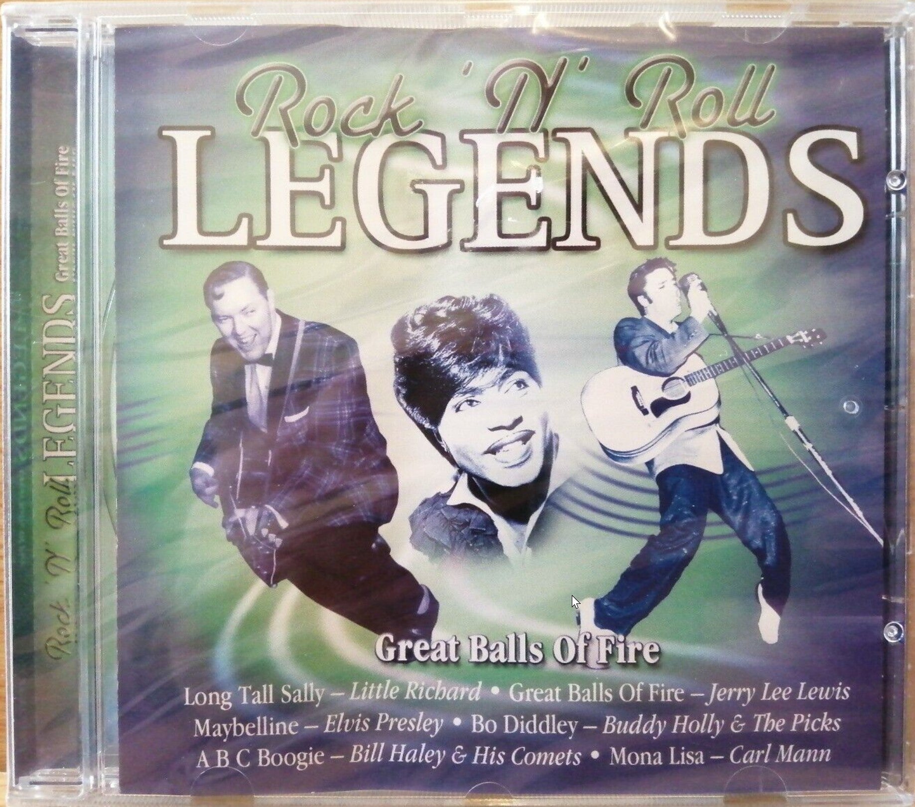 CD Various – Rock 'N' Roll Legends - Great Balls Of Fire - NOVO