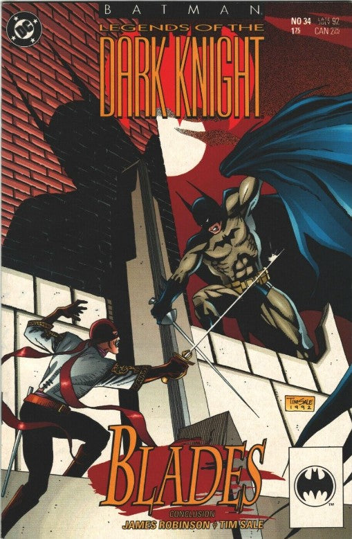 Legends of the Dark Knight #34 DC Comics 1992