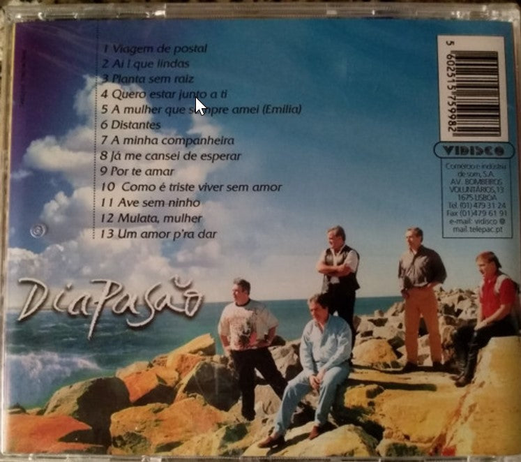 CD Agrupamento Musical Diapasão – Viagem De Postal - USADO