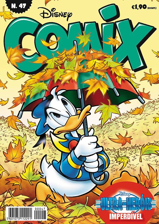 LIVRO BD Disney Comix 2012 n° 47 - NOVO/EXPOSIÇÃO