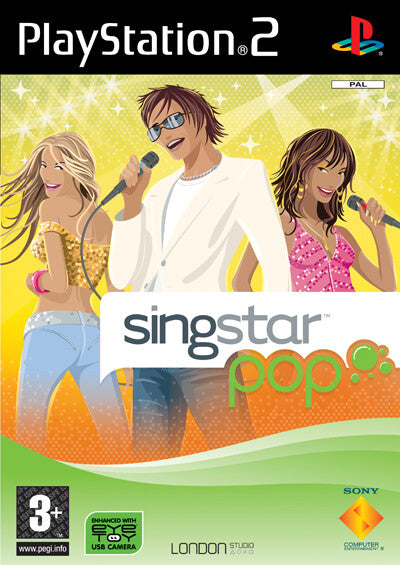 PS2 SINGSTAR POP - USADO