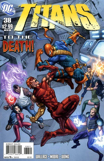 Titans #38 to the death 2011 DC Comics
