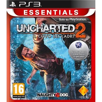 PS3 Uncharted 2 - Among Thieves Essentials - USADO