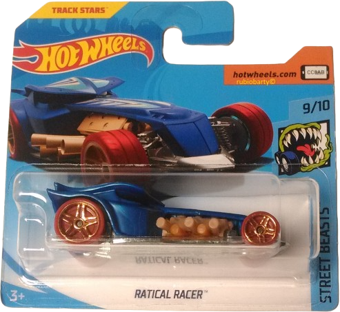 2018 Hot Wheels Treasure Hunts Ratical Racer Street Beasts FKB33