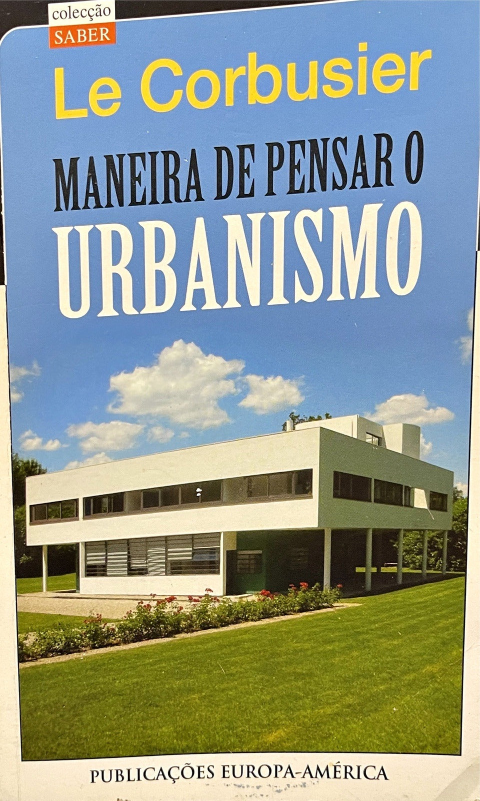 LIVRO Maneira de Pensar o Urbanismo de Le Corbusier - USADO