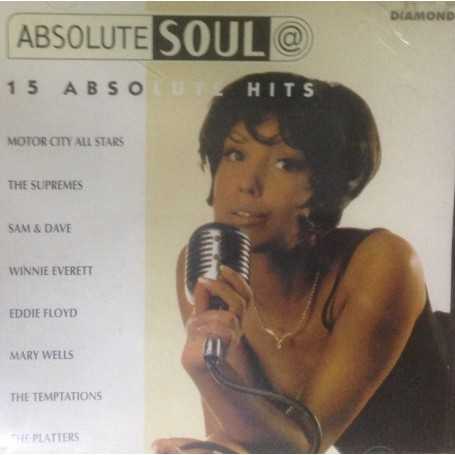 CD VARIOUS ABSOLUTE SOUL, 15 ABSOLUTE HITS - USADO