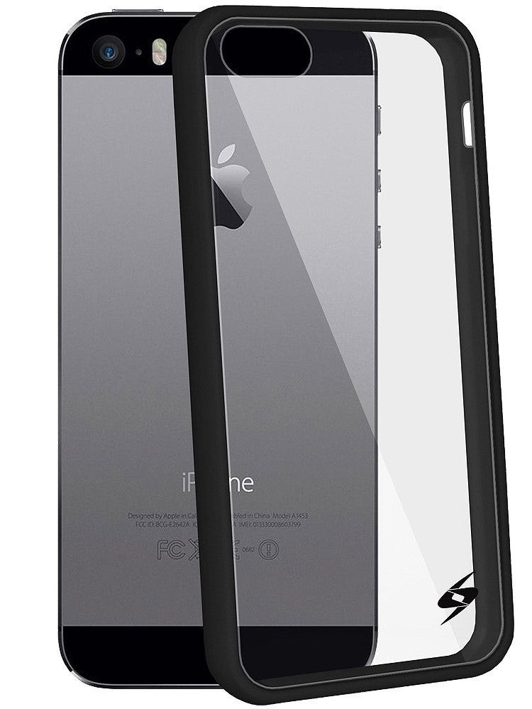 capa silicone com lateral preta iphone 5