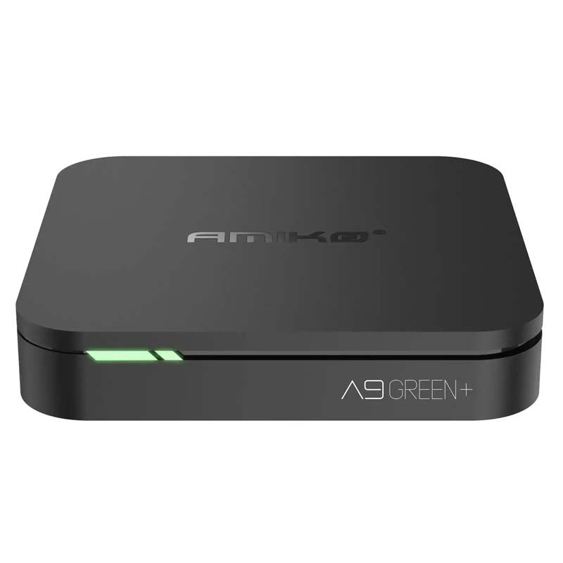 Amiko A9 Green+ - 2/16GB - Box IPTV - Android 4K