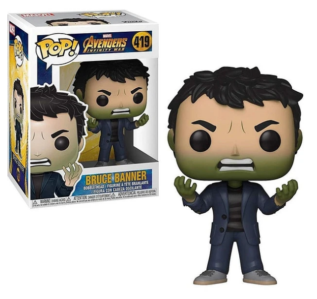 Avengers Infinity War POP! Movies Vinyl Figure Bruce Banner 9 cm