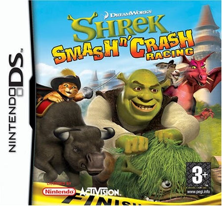 DS SHREK SMASH N CRASH RACING - USADO