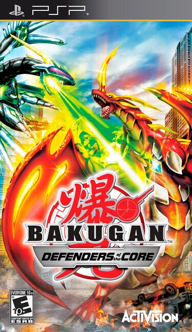 PSP BAKUGAN DEFENDERS OF THE CORE - USADO
