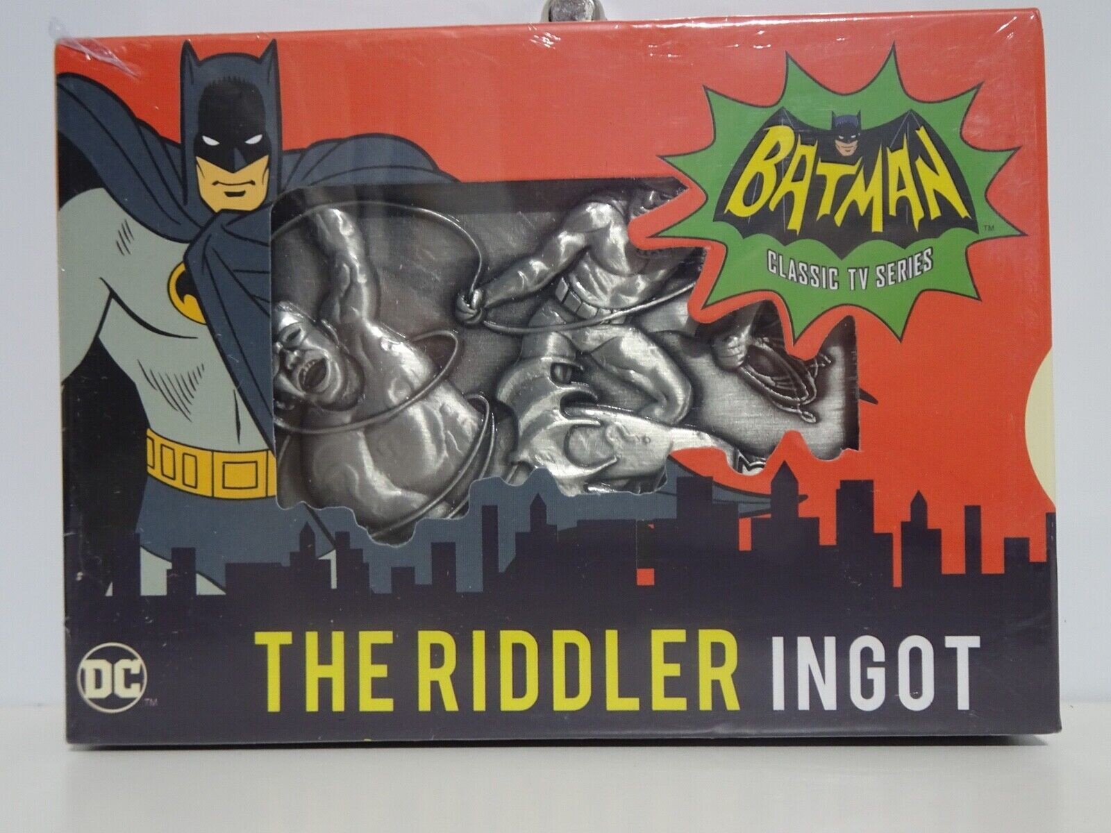 Batman Classic The Riddler Metal Ingot Limited Edition of 1966