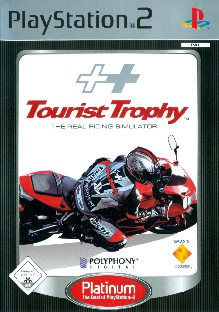 PS2 TOURIST TROPHY- THE REAL RIDING SIMULATOR PLATINUM - USADO