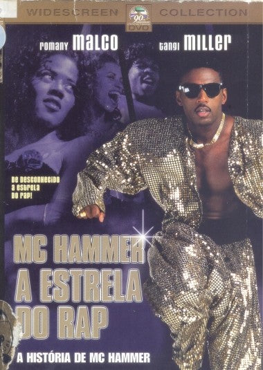 DVD MC Hammer A estrela do Rap - USADO