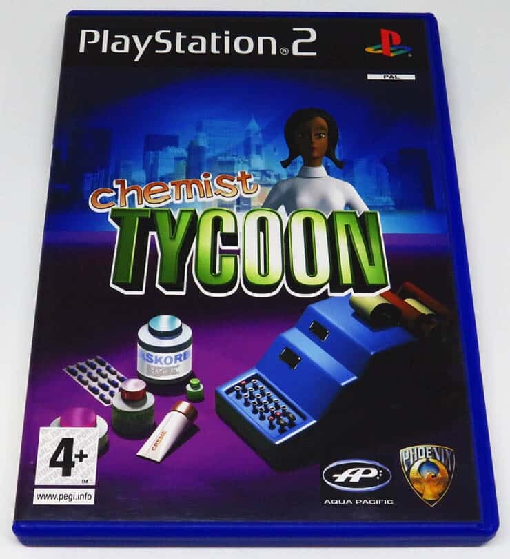 PS2 CHEMIST TYCOON - USADO