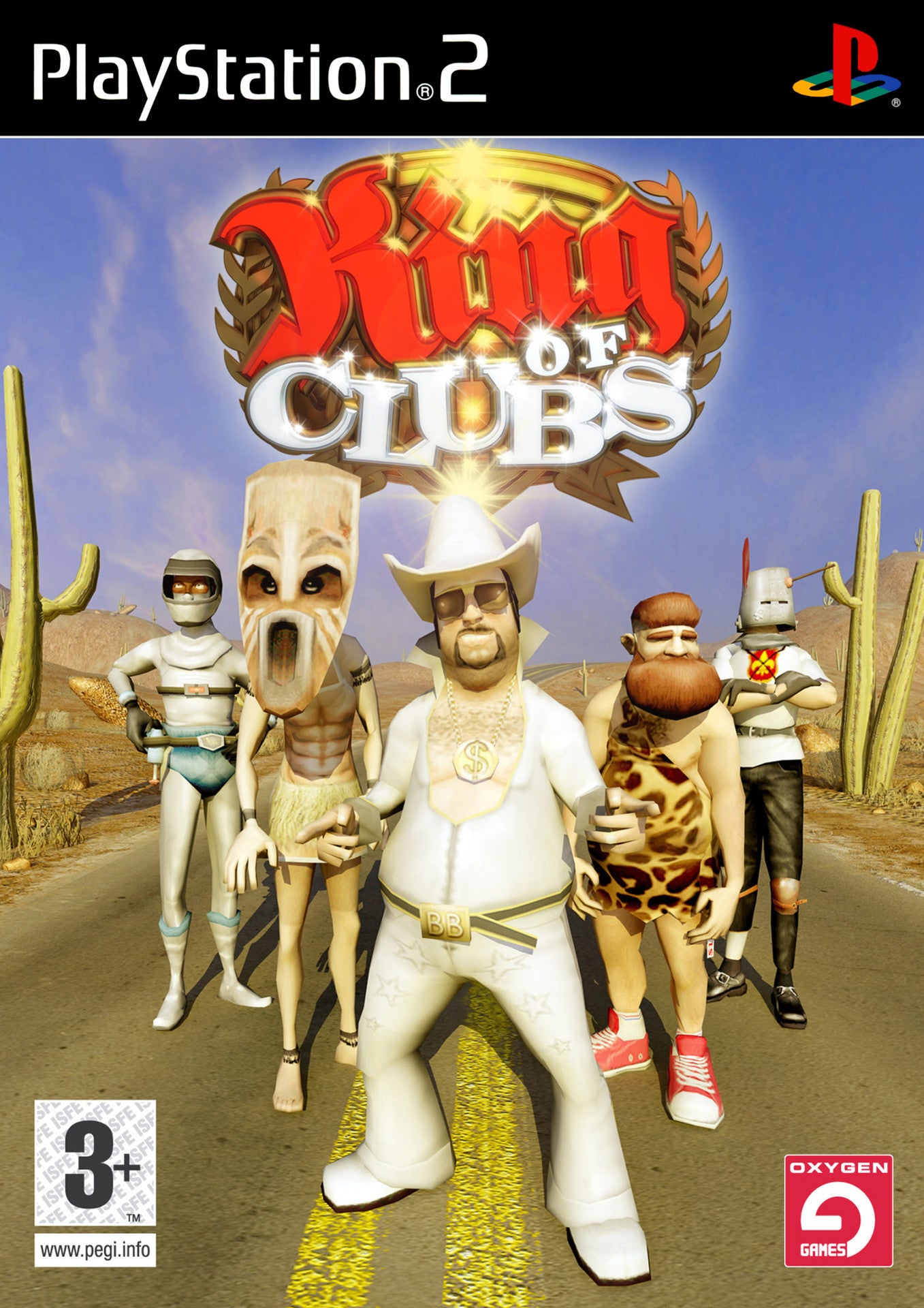 PS2 KING OF CLUBS - USADO