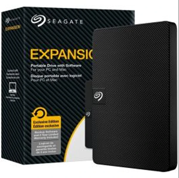 Disco Externo Seagate 4TB Expansion 2.5 USB 3.0 Black - STEF4000400